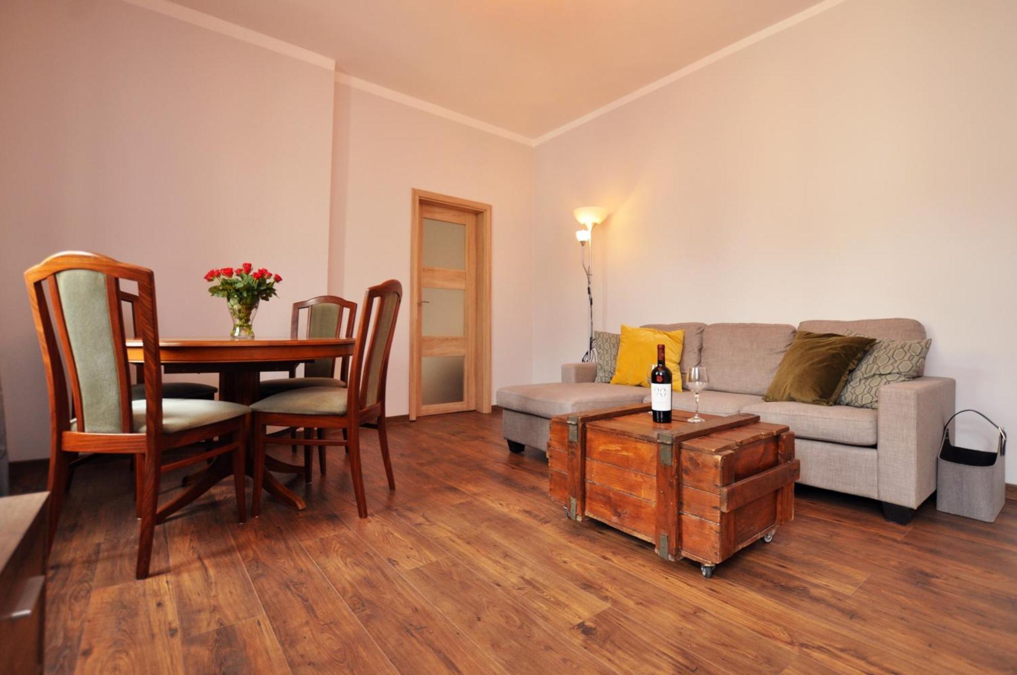Stylowy 2-Pokojowy Apartament 5 Min. Od Rynku Wrocław Buitenkant foto