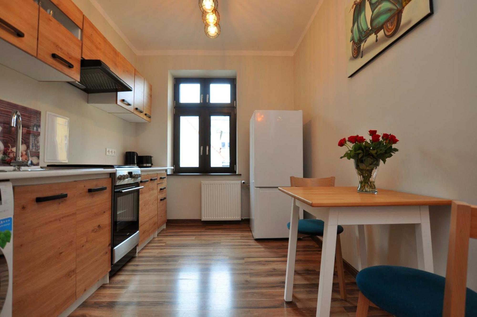 Stylowy 2-Pokojowy Apartament 5 Min. Od Rynku Wrocław Buitenkant foto